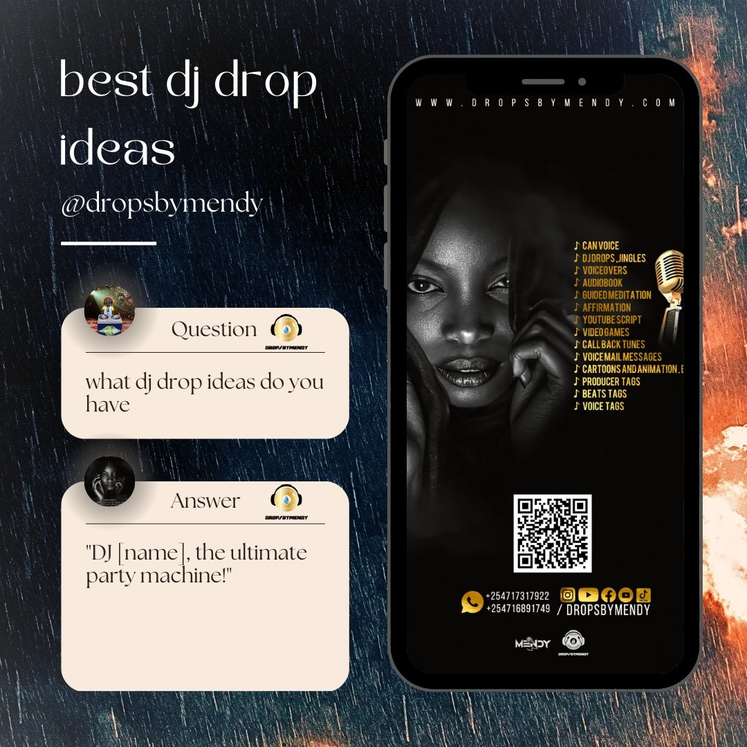 DROPSBYMENDY's tweet image. Ready to take your mixes to the next level? Get our custom DJ drops now! #musicindustrypros #voiceoverstudio #djsets
[link in bio]

#dropsbymendy #djdrops #dj #femaledjdrops #djlifestyle #djsets
