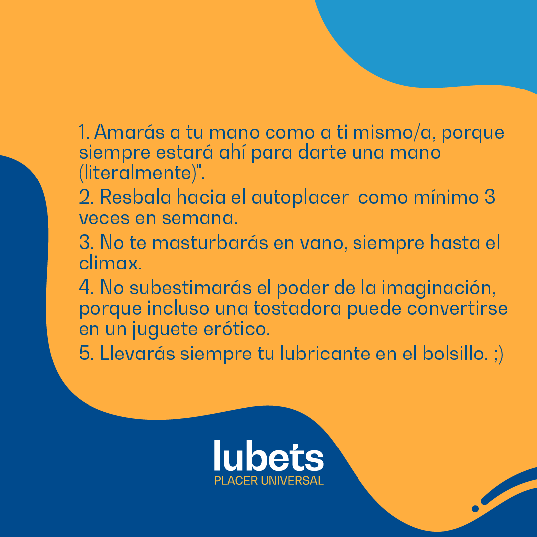 Lubets_es's tweet photo. 🔥 Arriba los dedos, esto es un Orgasmo.
Os dejamos por aquí nuestros sex mandamientos de la masturbación para que seáis buenos lubettes.
✨https://t.co/oo7hgg90mH
#lubets #lubricante #placeruniversal #dianacionaldelamasturbacion #mesdelamasturbacion #masturbacion #placer https://t.co/j8AJNmU6Hq