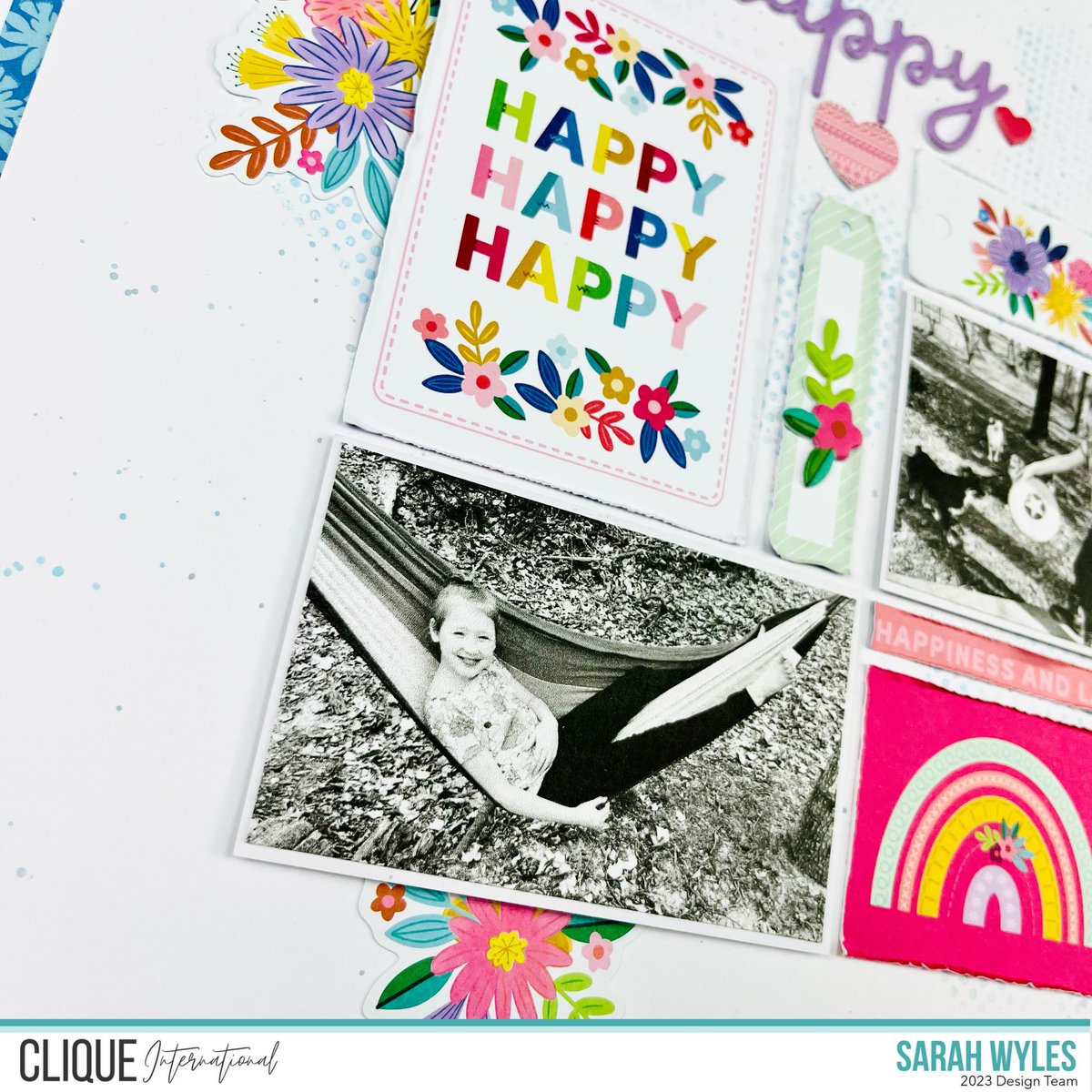Happy, happy, happy!  Here's another lovely layout using the Blooming Wild paper pack.  This grid style layout 
 is by @mother0froyalty.  I love that it is clean and simple without being boring! 

#cliqueinternational
#scrapbooking
#scrapbookingkit
#scrapbookingkits
#papercrafti
