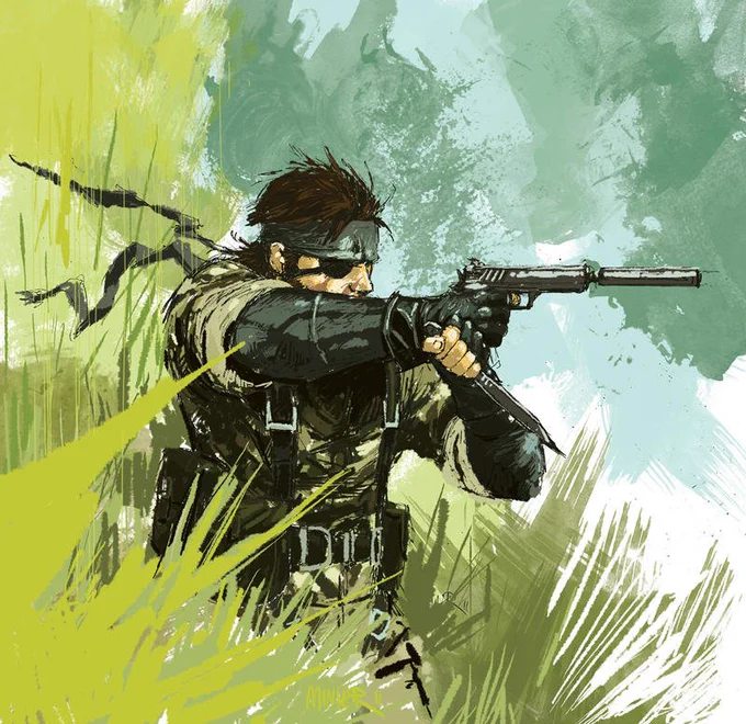 Fan art | Metal Gear Solid 3: Snake Eater   