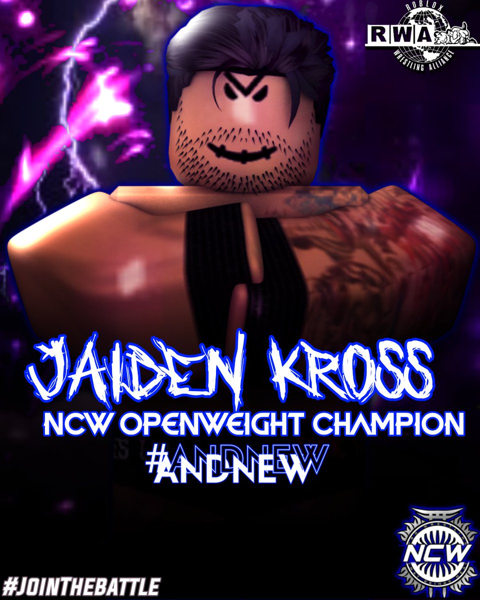 FIRST TITLE 🏆

IN A CONTROVERSIAL ENDING LEAVING THE CROWD STUNNED WITH ZACK BLAZE FORFEITING THE MATCHUP JAIDEN KROSS HAS ENDED THE 5 MONTH REIGN AND IS YOUR NEW NCW OPENWEIGHT CHAMPION 😮🔥

#NCW2023
#JOINTHEBATTLE