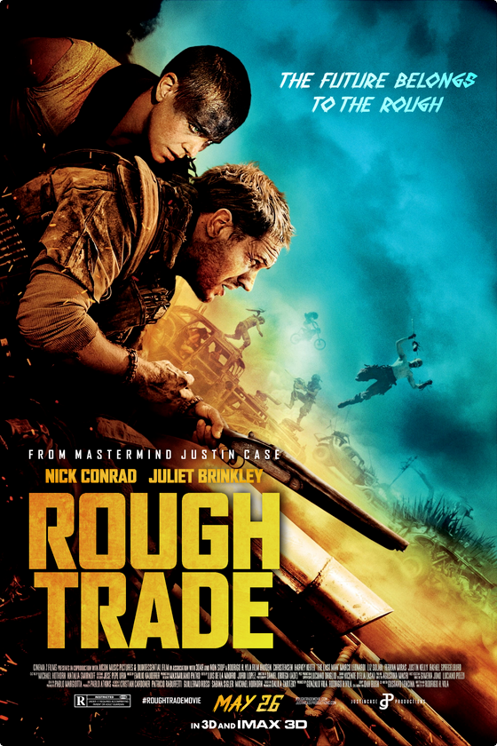 This Memorial Day Weekend see the new cinematic rollercoaster from mastermind Justin Case. “Rough Trade,” starring Nick Conrad, Juliet Brinkley, Jack Brooks and Melonie Dietz, is in theaters now. Find out where it's playing and get your tickets! 🎟️➡️ jcp.co/RoughTradetix