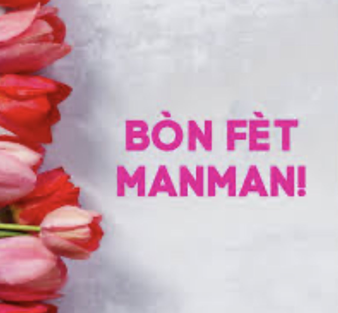 IggyGroup's tweet photo. Tout manman se manman💃🏻❤️❤️🙏🏾
Manman nan tout peyi se manman 

Mennnnnn manman Ayisyenn nou yo
Se yon lòt fòm manman se yon lòt paj manman

Ui se manman yo se bon manman
Malgre jan sa ye, yo stil toujou kenbe…🇭🇹

Bòn fèt ak tout manman ki la🇭🇹 https://t.co/kkPZh9LTl0