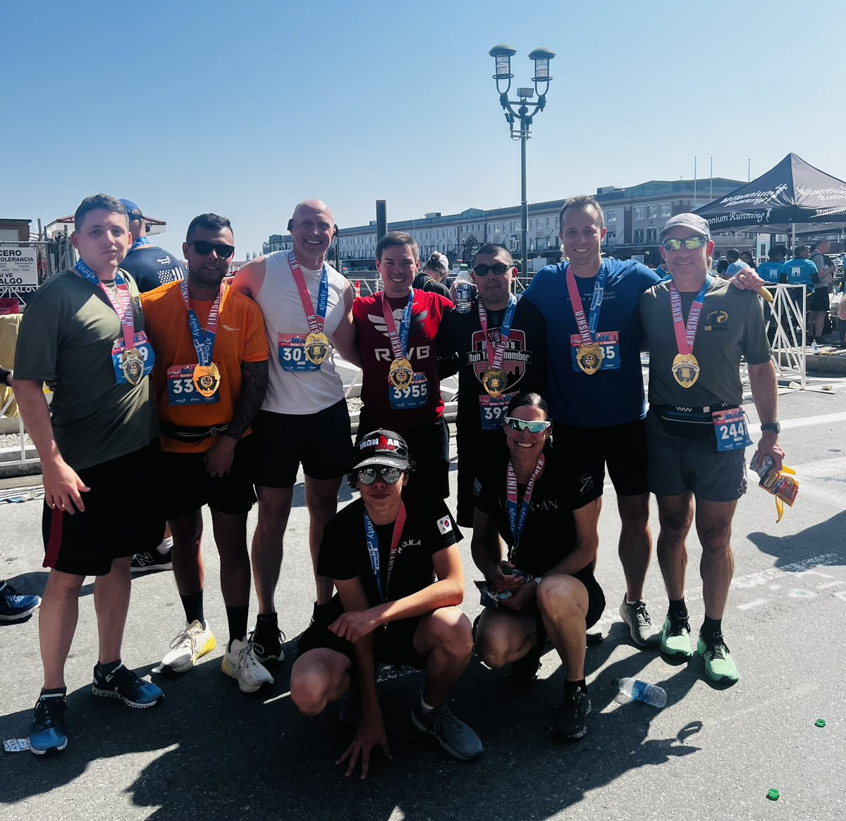 endurancedoc's tweet photo. I am very proud of the @TeamUsariem runners who competed in the Boston Run to Remember run today. 9 runners ran the half marathon and 1 ran the five miler! TeamUSARIEM finished 7th in the First Responder category. A great event to add to our Memorial Day weekend. https://t.co/vQ5nIbeZUw
