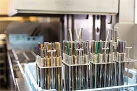 We developed small racks for commercial dishwasher for easy cleaning. #nutsinnovations #turtleneckstraws