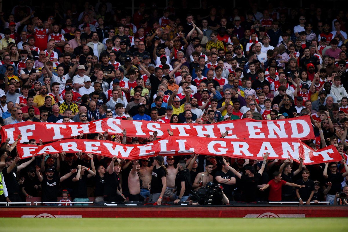 📸| “If this is the end, farewell Granit.” #GX34 🫡 #afc