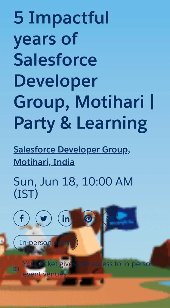 We celebrate 5th inspiring Trailblazing year of @MotihariSFDG. So Join with us on 18th June 2023 to celebrate this fantastic accomplishment and be a part of A dream of empowerment from Motihari, Bihar, India. #TrailblazerCommunity #MotihariMeetUp @omprakash_it