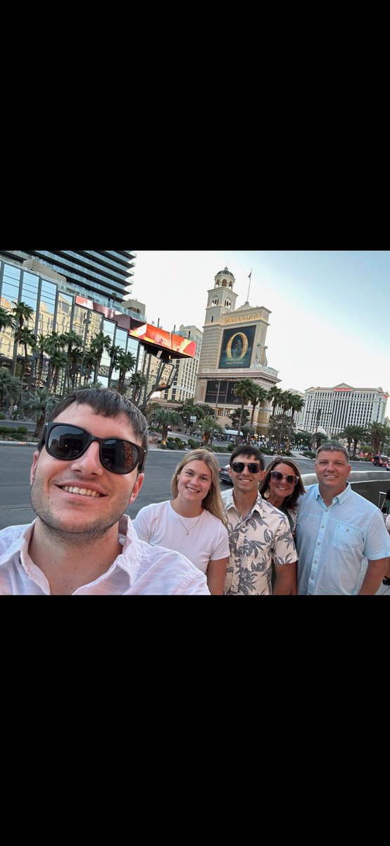 Celebrating Cole’s 21st Birthday in Vegas.  🎲