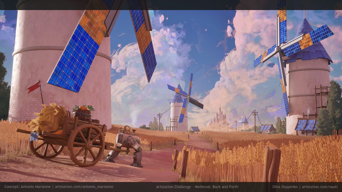 Posted my submission for the #ArtstationChallenge 😀
It was a fun project and I'm happy to see how it turned out.

artstation.com/artwork/n0WmGX