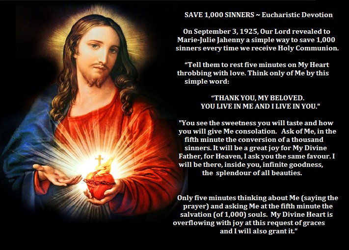 Lucario3Riolu's tweet photo. Pray For The Conversion Of Sinners To Saints Through The #HolyEucharist. Receive #HolyCommunion In A State Of Grace.
#CatholicSaints.#CatholicProLife
#CatholicChurch.#CatholicTwitter
#CatholicPrayers.#Catholism
#CatholicPriests.#CatholicFaith
#Catholic. https://t.co/nN9bGVMi5q