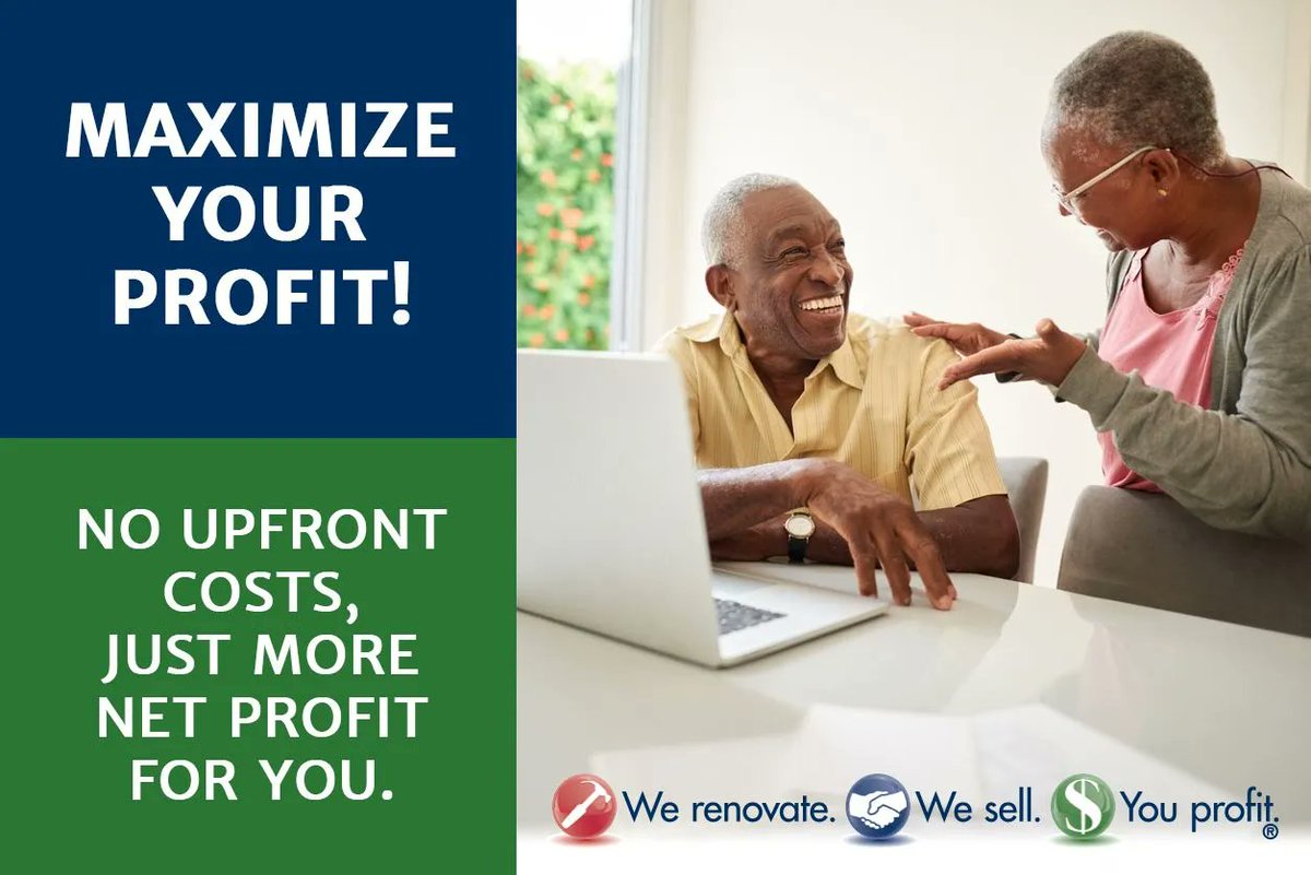 We can help you get back on your feet!⠀
From repairs, upgrades, to renovations, we invest the time and money to prepare your home to go to market, so we can sell your property for the most profit, with no out-of-pocket costs to you or your family. buff.ly/2KXOBlM