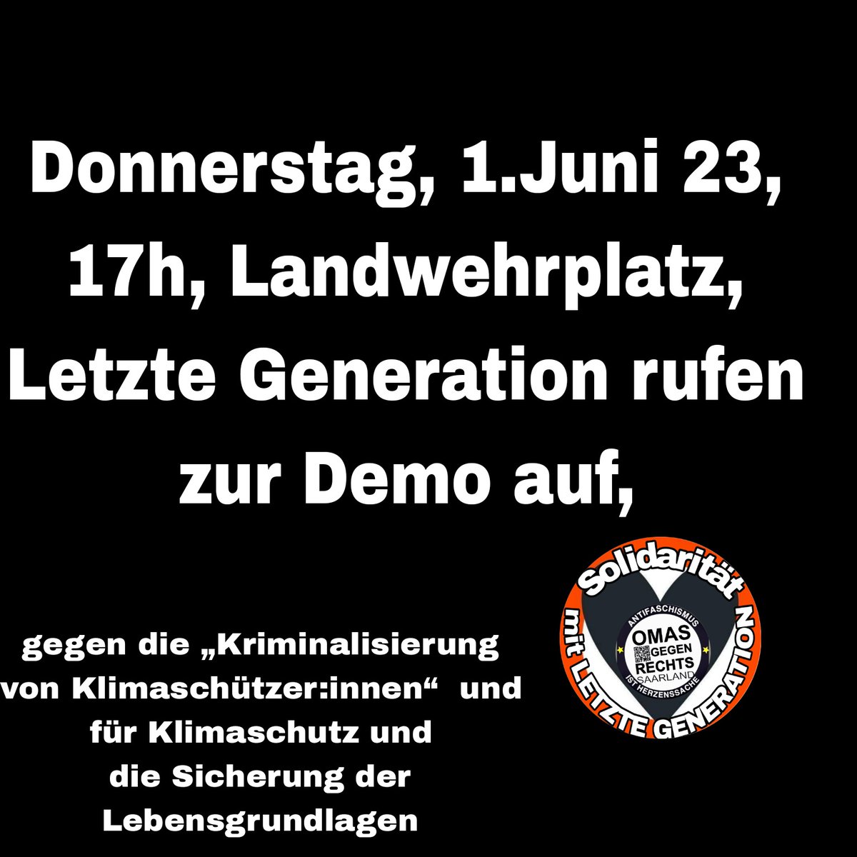 Omas gegen Rechts Saarland tweet media