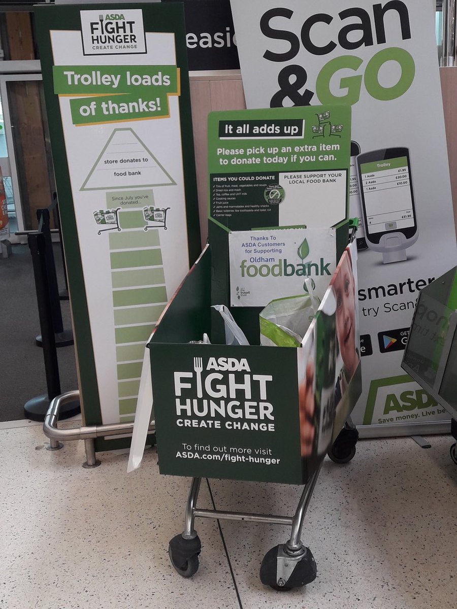 Considering local food banks are facing increased demand I’ve started picking up some extra food during my shop to put into the supermarket collection trolleys. Every little helps.😊