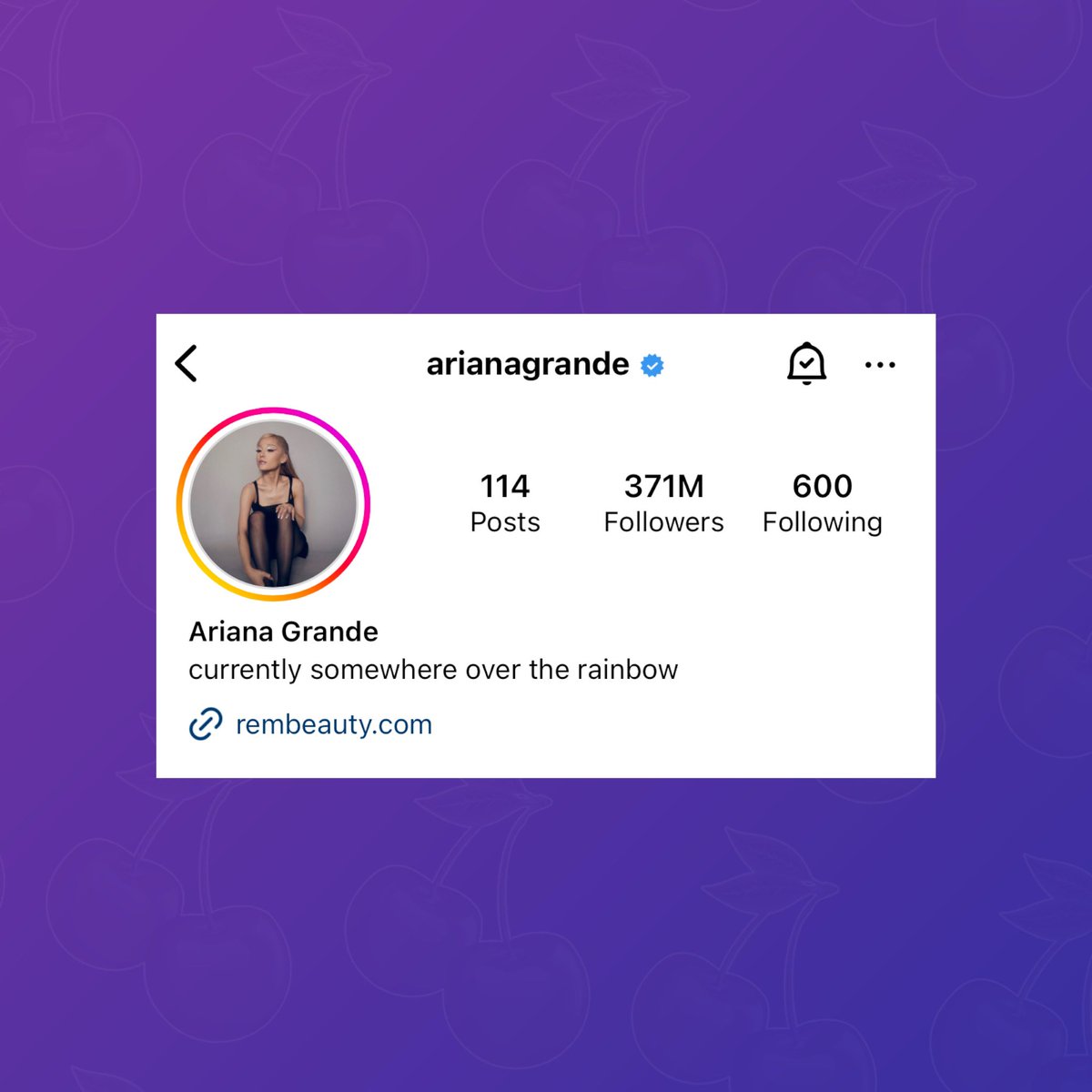 Ariana Grande has archived over 4,000 of her Instagram posts.