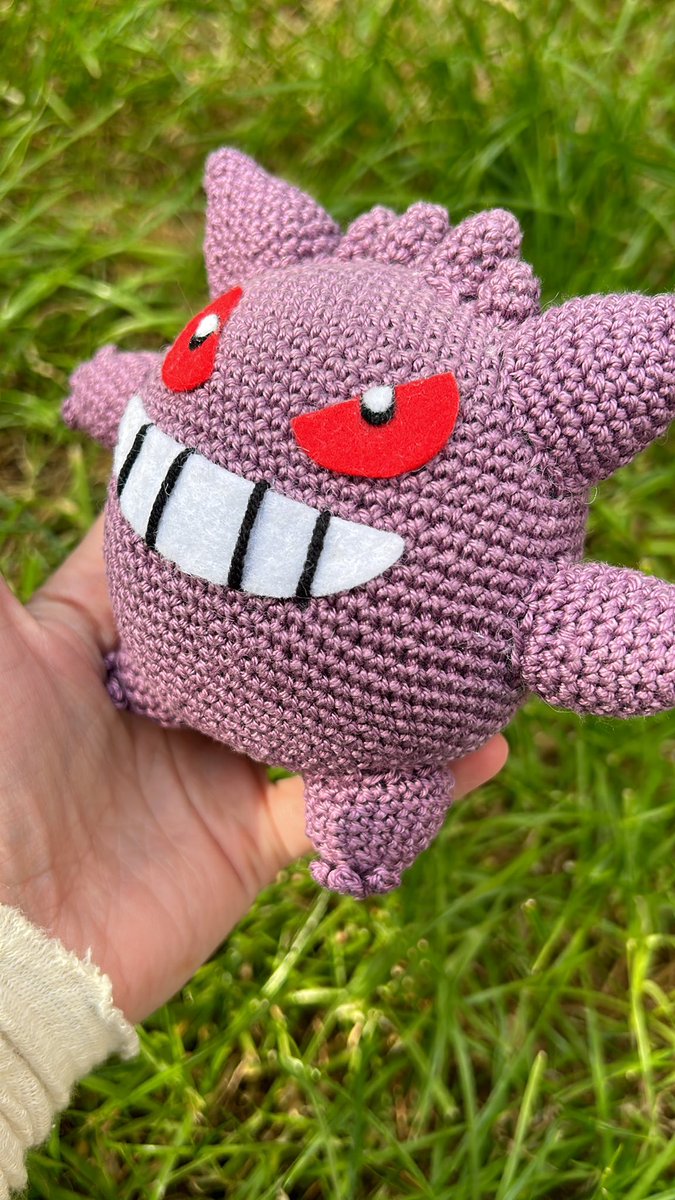 Get this post to 💯 likes… and I’ll give Gengar away.

To enter: 
simply like the post✨

Worldwide giveaway. Must be comfortable providing an address if you win💜. Giveaway will run until 💯 likes💜 #freegiveaway #crochet #pokemon