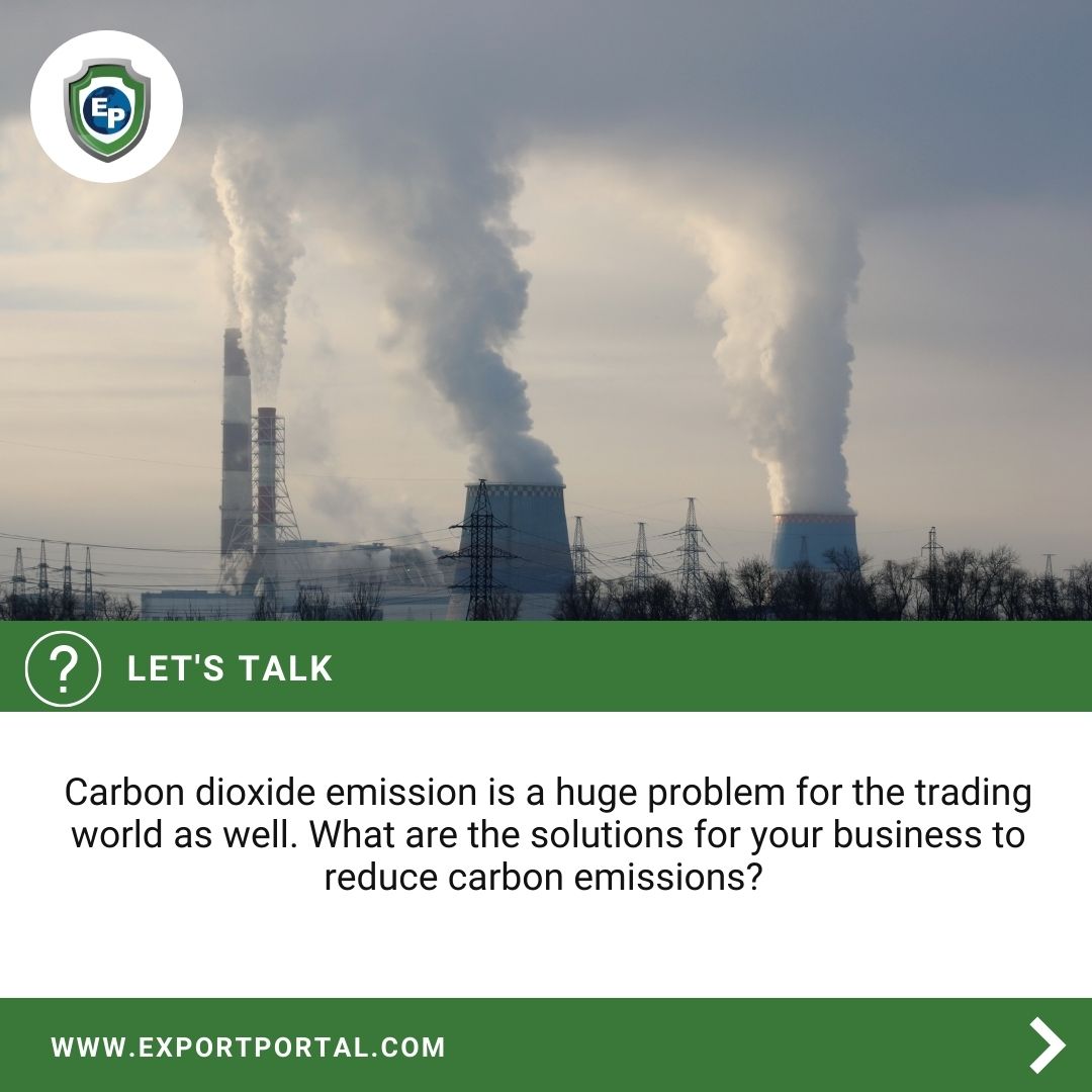 Carbon dioxide emission is a huge problem for the trading world as well. What are the solutions for your SME to reduce carbon emissions?
.
.
.
#exportportal #internationaltrade #distributors #manufacturers #exports #exportacion #manufacture #sellonline #logistics