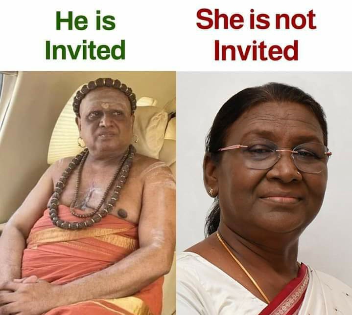 SC_STcell_RJD's tweet photo. सेंगोल जिस प्राचीन काल का प्रतीक है उस काल खंड में आदिवासी, दलित, पिछड़ों पर किसी भी धार्मिक अनुष्ठान में भाग लेने पर प्रतिबंध था!

ब्राह्मण ही ऐसे अनुष्ठानों का प्रतिनिधित्व करते थे। इस दौरान आदिवासी, दलित, पिछड़ों को आसपास दिखने मात्र पर अधमरा कर दिया जाता था!
#SengolHistory https://t.co/7X9AbU5zzp