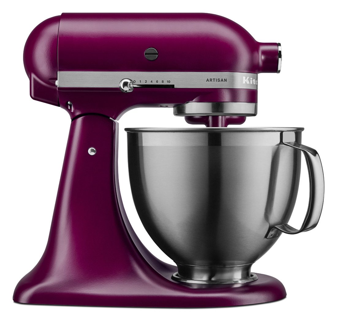 SimplyBuckhead's tweet image. KitchenAid Artisan Stand Mixer 

Technically in the color “beetroot,” this mixer is a statement accessory full of function. The color is exclusive to the brand and pops against any neutral kitchen. 

@crateandbarrel

#MagentaMagic #VivaMagenta #ColorInspiration #KitchenAidMixer