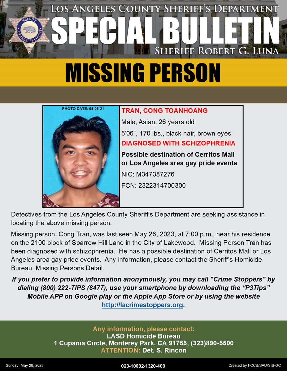 LA County Sheriffs tweet media