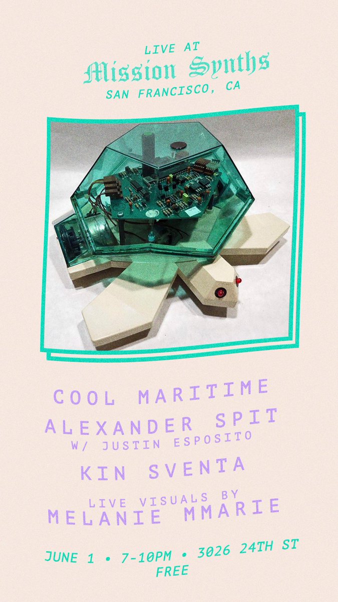 shellfritsch's tweet image. SF pals, 6/1