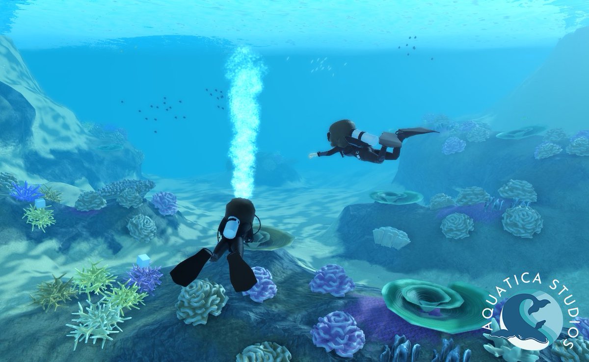 AquaticaStudios's tweet image. Happy Sunday! 

As we reach the final stretch to release our demo Mizu: Aquamarine, here are some screenshots showcasing our characters and environments!

#Roblox #RobloxDev #RobloxUGCLimited #RobloxArt #gamedev #Ocean
