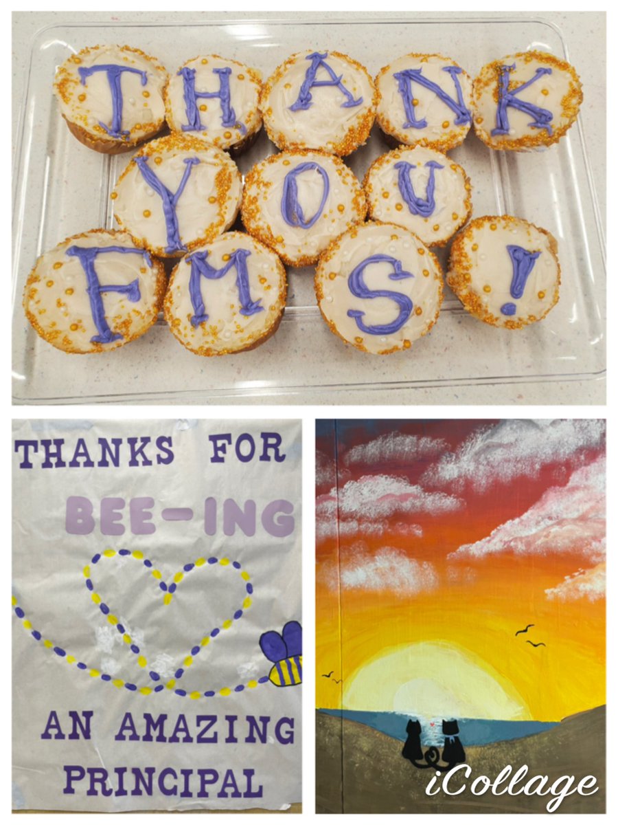 Another fantastic week <a href="/FoothillGriffin/">Foothill Middle School</a> <a href="/MtDiabloUSD/">MDUSD</a> 💜💛 Foothill Choir evening performance, lunchtime activities, students sharing positivity with their art and baking! ☺️