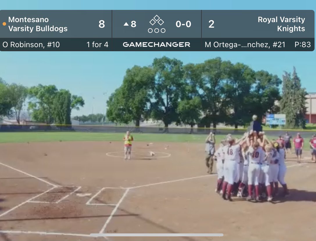 Congratulations to the 1A state softball champion Montesano Bulldogs!