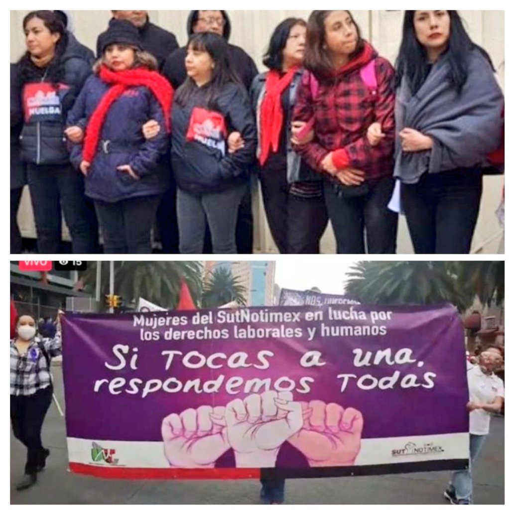 La huelga en <a href="/Notimex/">Notimex</a> estalló debido a las violaciones de 30 cláusulas de nuestro Contrato Colectivo de Trabajo (legitimado hace unos meses), por parte de la Dirección General que encabeza @SanjuanaNotimex.

#FelizDomingo