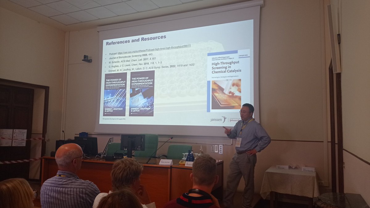 isprochem's tweet image. ISPROCHEM 2023 has finally started!🎉 Great talk about HTE by Qinghao Chen from @JanssenEMEA!