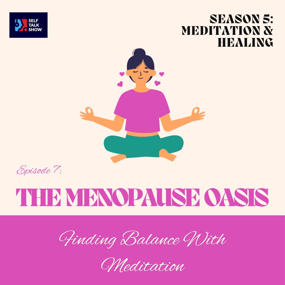 Join me in this enlightening episode as we explore the powerful connection between menopause and meditation. 

Here's the link: shorturl.at/giINY

#menopause  #womenshealth #menopausesupport #hormones #menopausesymptoms #menopauserelief #hotflashes #selftalkshow #podcast