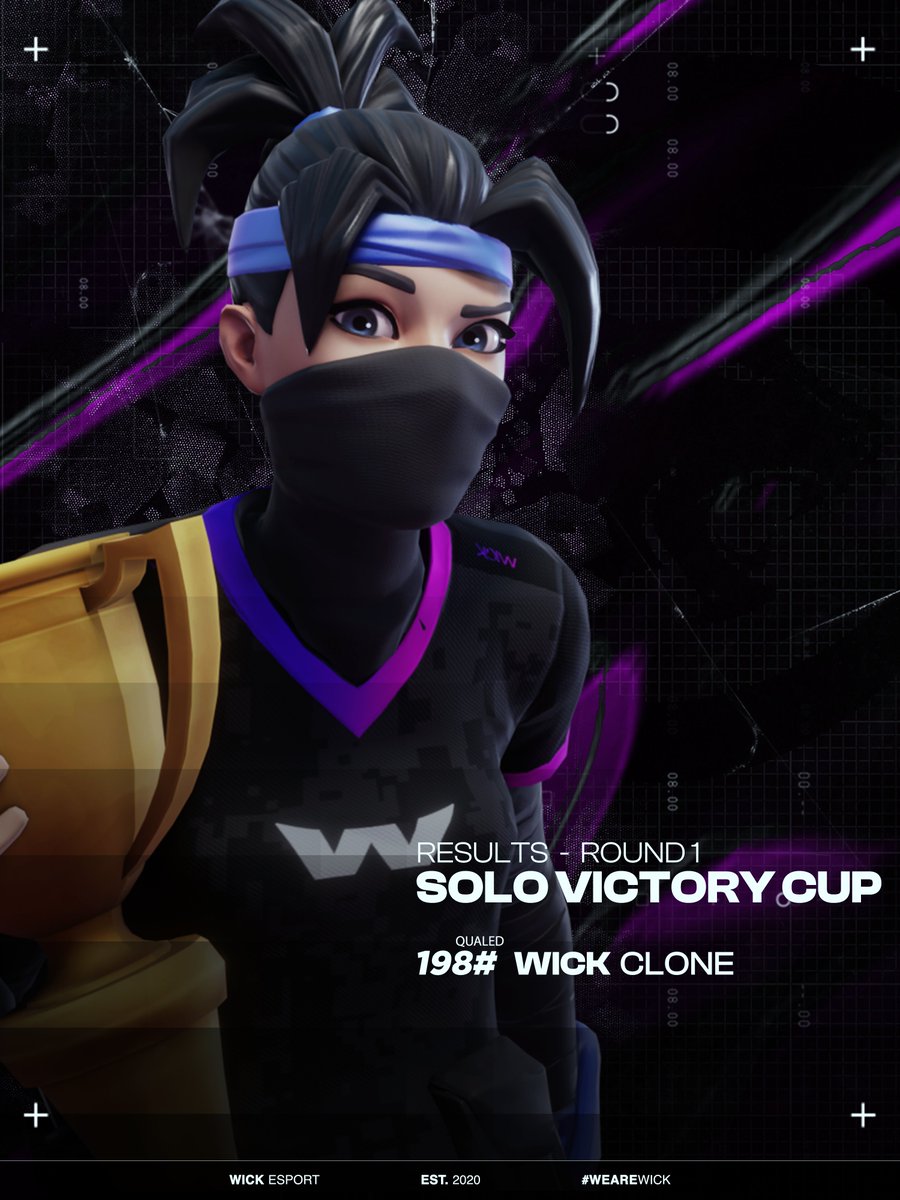 Let's go to final! 😈

GG <a href="/clxnee/">KPI Clone</a>

#WeAreWick💫