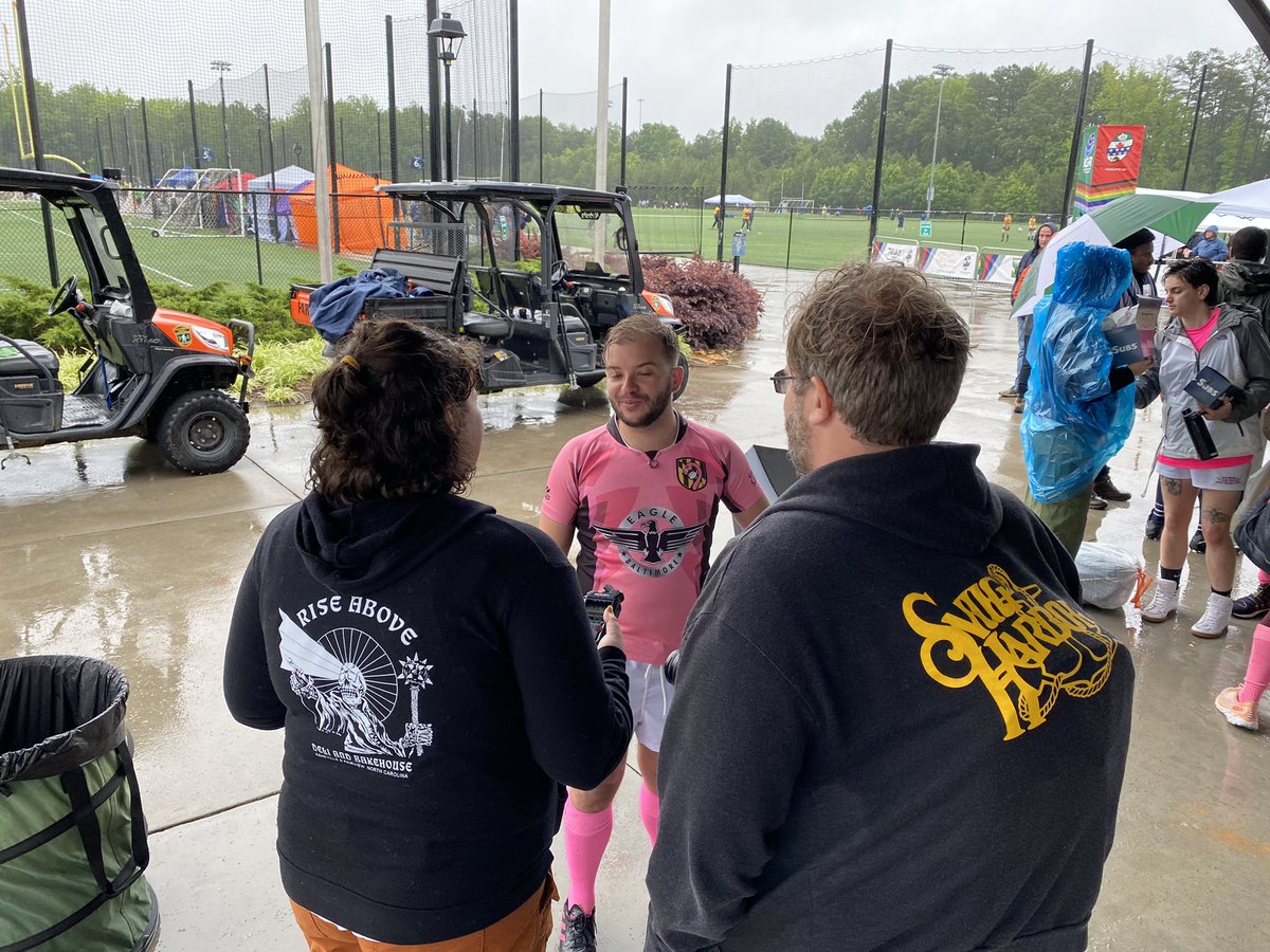 Interviews are getting the word out about the first Tran 15’s match. Thank you Val.
