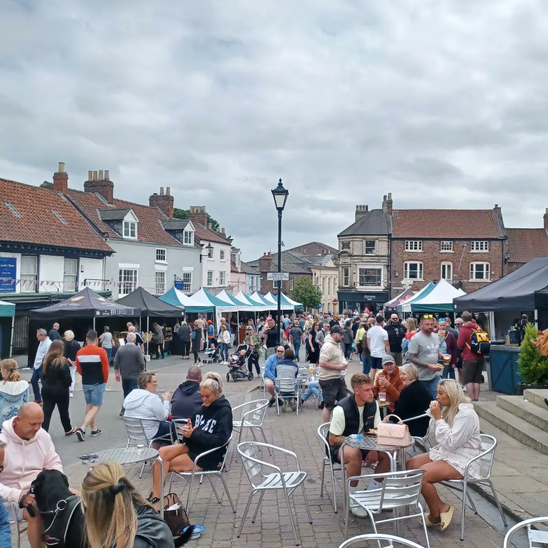 What an amazing weekend at the Malton Food Lovers Festival. Thank you to everyone who came to visit, all the organisers, businesses, stall holders and volunteers who made it such a success! <a href="/visitmalton/">Visit Malton</a> #maltonsculpturetrail