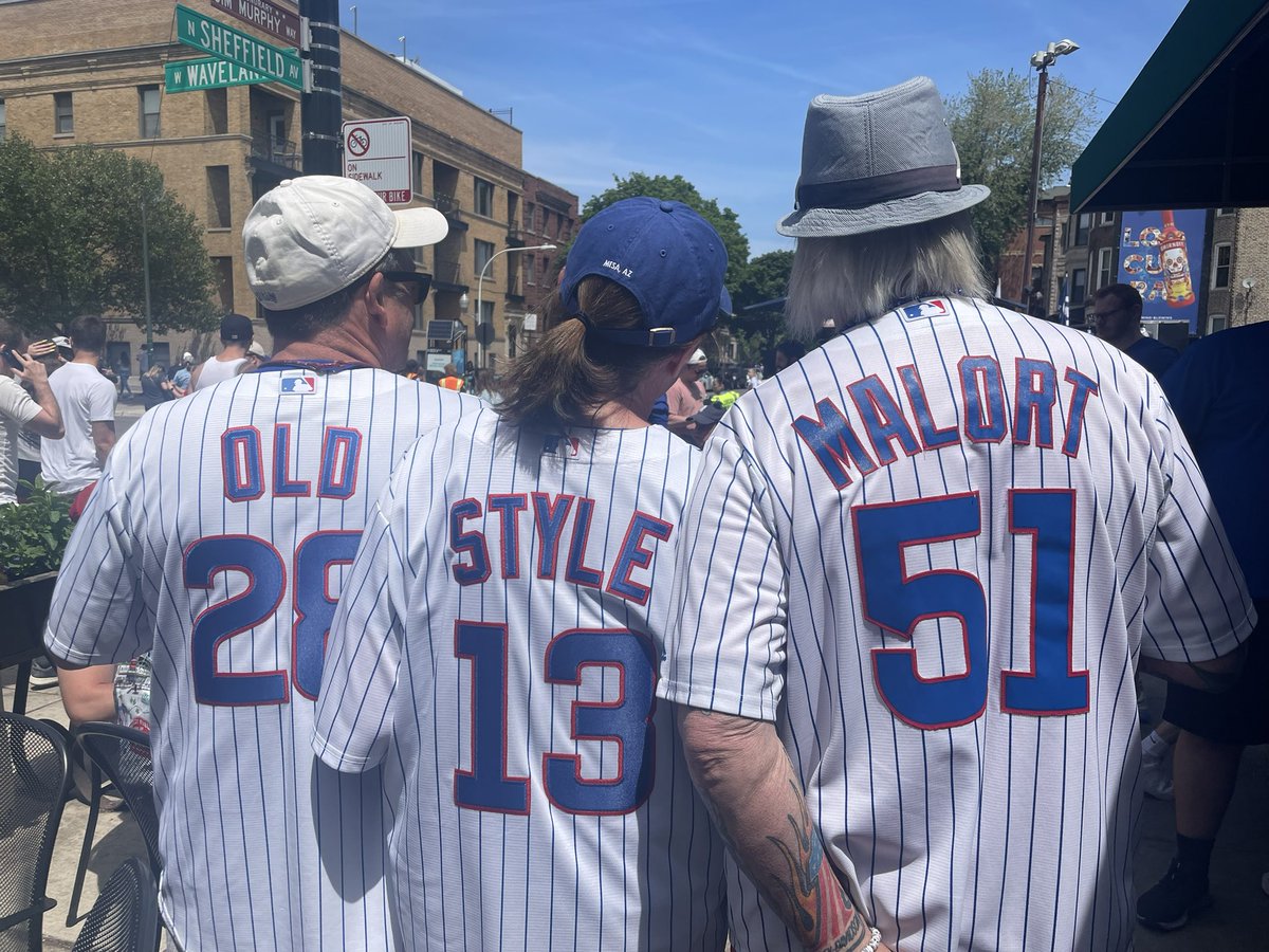 old style cubs jersey