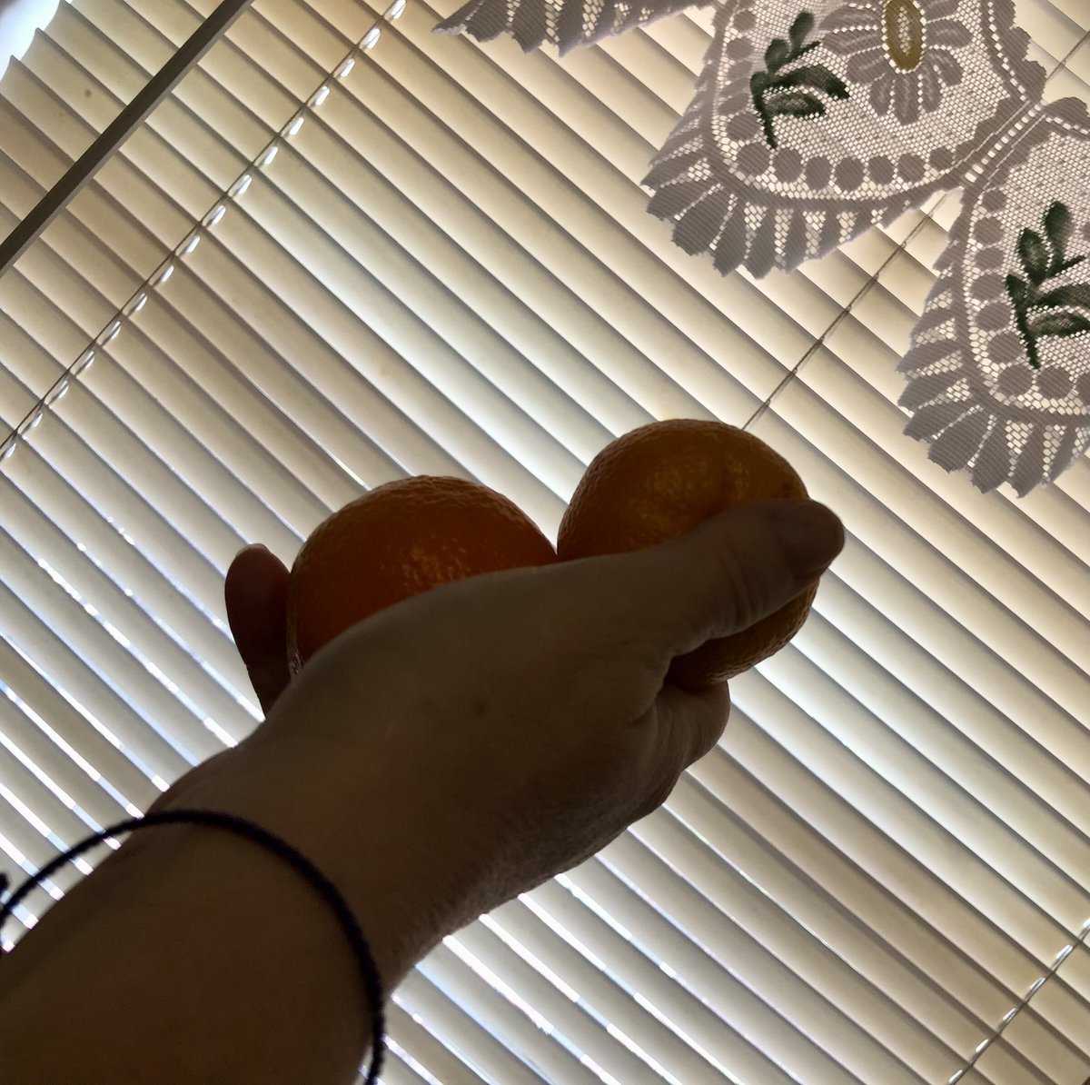 #KimSeokjin day 166
#JungHoseok day 40
Taking some #VitiminC, channeling #Yoongi, and getting well 🍊.  Praying you get what you need to stay well. #purplebracelet #BTS #ARMY #Christians4BTS #Dear_Jin_from_ARMY #Dear_Hobi_from_ARMY