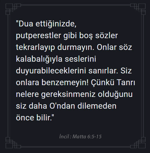 @themarginale bak incil'de bile 'İbadet ederken gösteriş için yapmayın' diyor! ibretlik!..😡👇