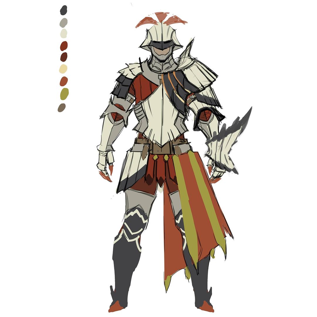 MHKogath's tweet photo. Official concept art of the Aknosom armor set from #MonsterHunter Rise https://t.co/9C8mSN0eVg