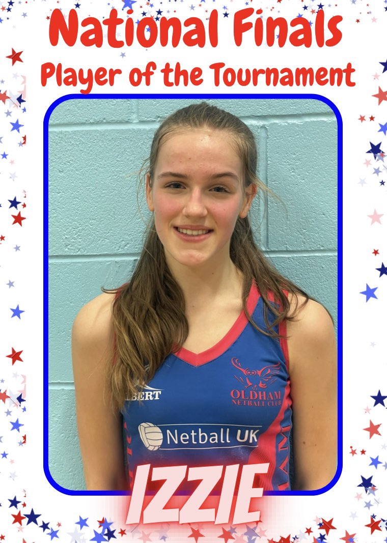 Our Player of the tournament ❤️💙👏🏼👏🏼👏🏼 #ONCgirl #SmashedIt #Nationals2023 #Superstar