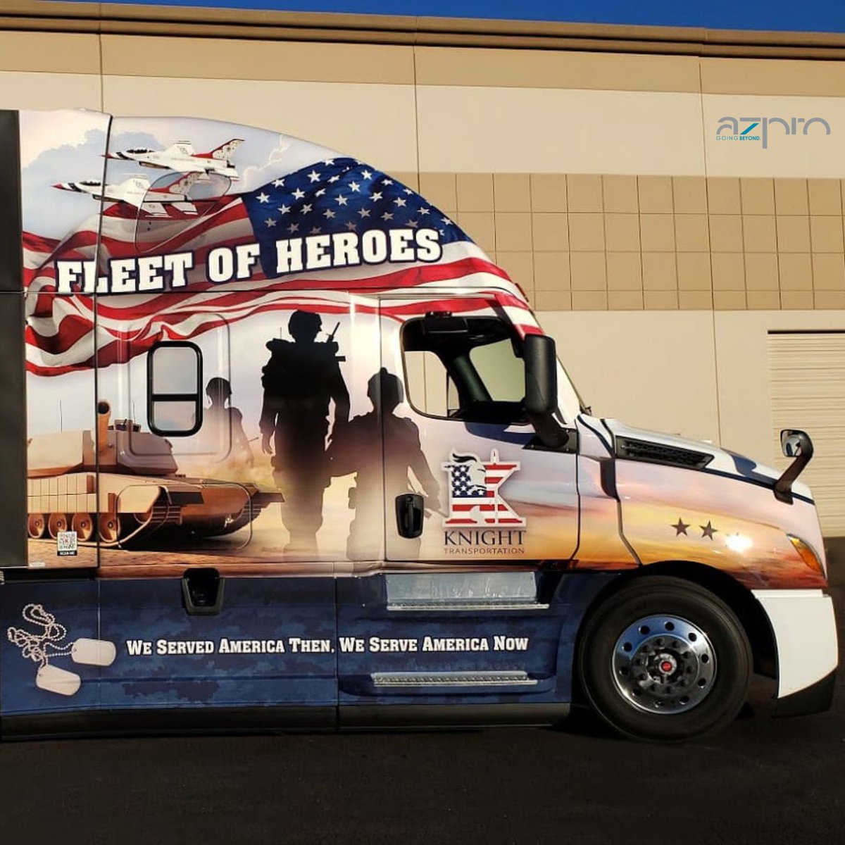 AZProGroup's tweet image. Join us this month as we pay tribute and give thanks to the brave men and women who have served and continue to serve our great nation. Happy Military Appreciation Month!

hubs.la/Q01R3F5S0

#DoorGraphics #WallArt #VinylWraps