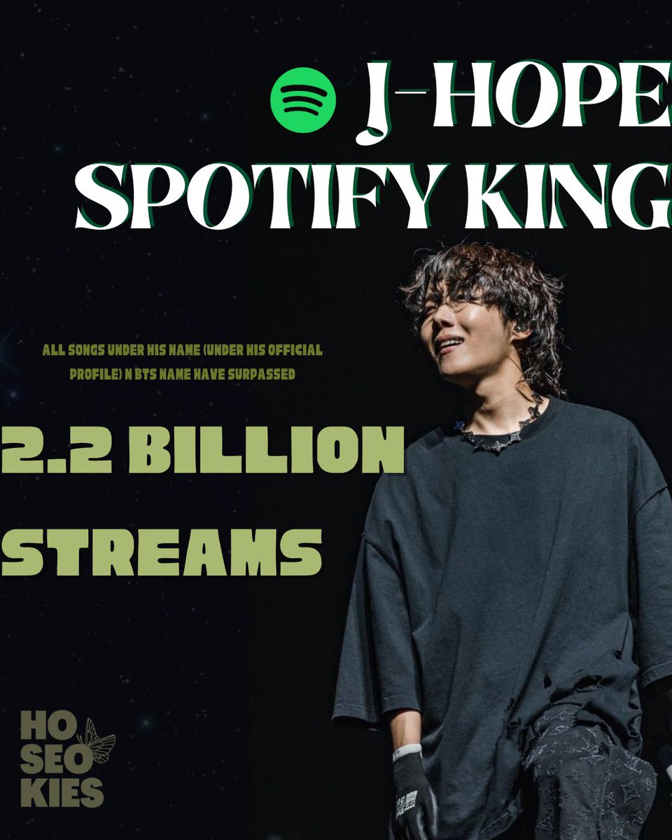 Congratulations my love Jhope 
👏👏👏👏👏🥰

#jhopeSpotifyKing
🤴🇰🇷