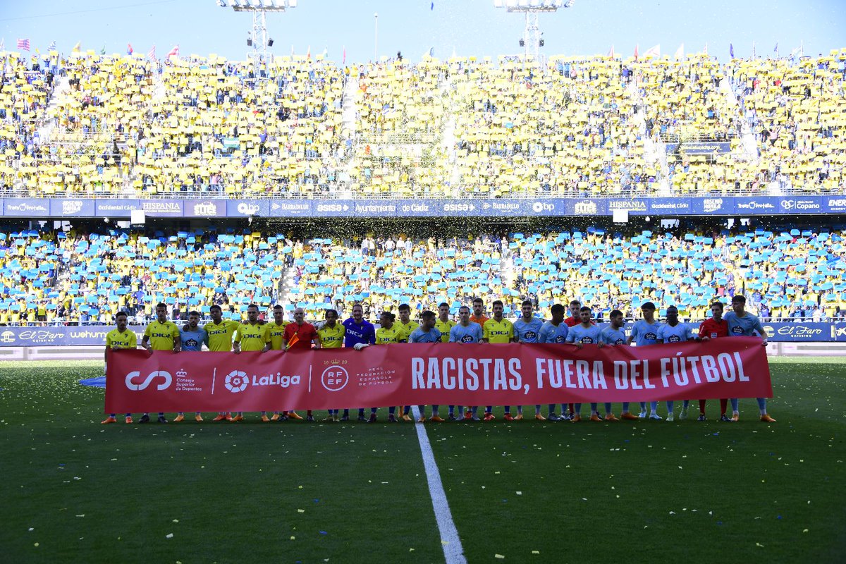 🟥 Racists, outside of football

#UnitedAgainstRacism | #ThisIsCádiz