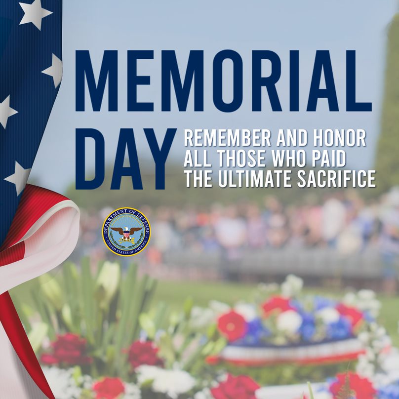 On #MemorialDay, we pay tribute to the brave service members who put their lives on the line in the name of their beliefs and their country. Join us in remembering their sacrifice and honoring their courage. #HonorThem