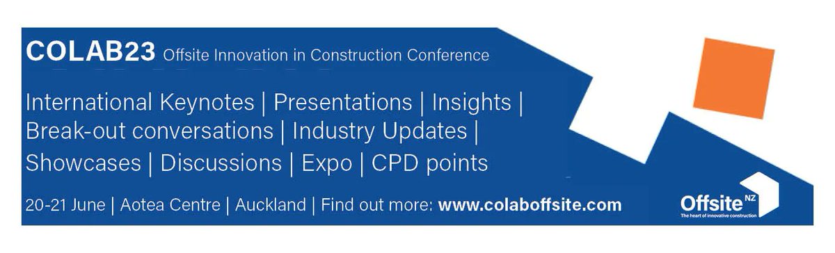 OffsiteNZ's tweet photo. COLAB23: Two full days, international keynote speakers, industry updates, showcases, break-out conversations, exhibitors. Tickets on sale until Sunday 18 June. Find out more: https://t.co/PGdTAsi2EJ https://t.co/efj7or4EY9
