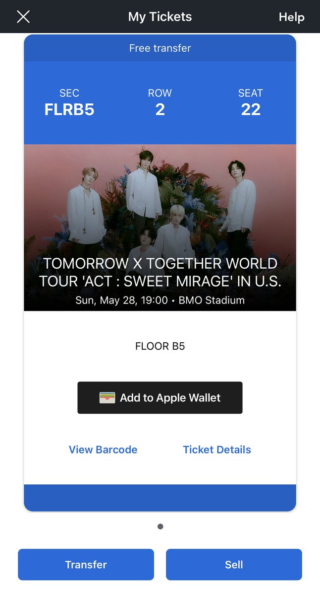 http_beomgyuu's tweet photo. WTS TXT LA DAY 2 FLOOR B5

-one ticket for $300 (lower than face value $550)
-will send proofs of more screenshots, screen recordings etc
-can ft or meet up at venue 
-have proof of prior transactions
-ACCEPTING NEGOTIATIONS WANT GONE !! https://t.co/9zBepbEjfN