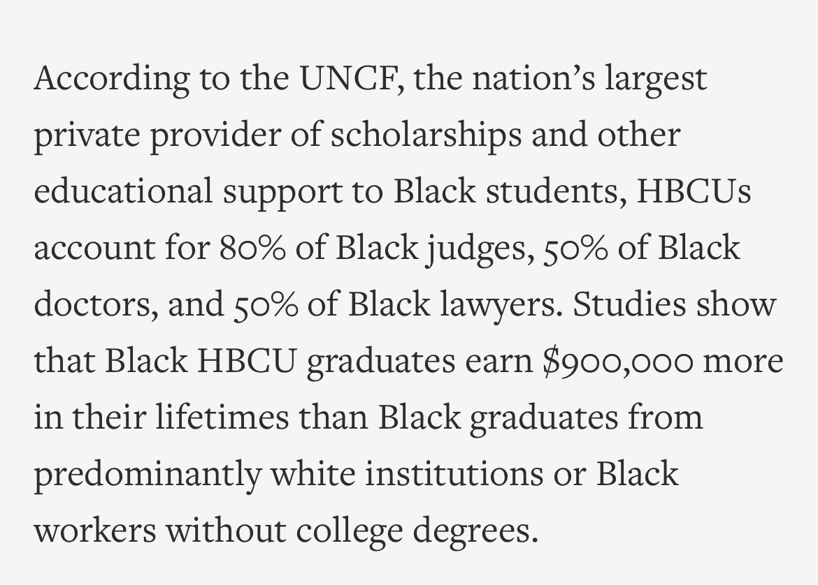 This is a bright spot! #HBCUsMatter