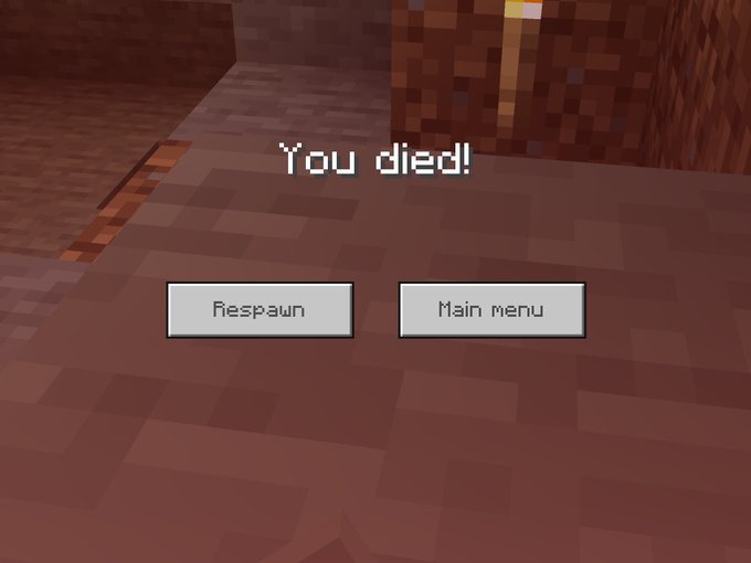 EverythingOOC's tweet image. Your most recent photo made you die in Minecraft
