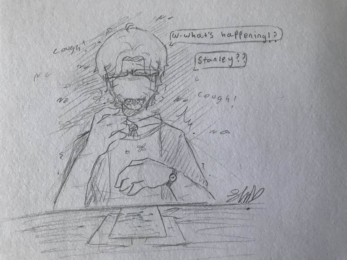 DelicateMoon1's tweet photo. Narrator and Hanahaki disease๐ฐ๐ฐ #TheStanleyParable #TheStanleyParableUltraDeluxe #tsp #Narrator #angst #hanahakidisease #hanahaki #onesidelove #mybbg #stannarrator #stannarratorangst https://t.co/TmrMRLPBuR