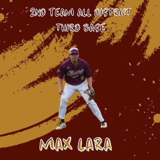 Congratulations <a href="/TMWarriorBSBL/">WarriorBaseball_TM</a> player <a href="/Max_Lara3/">Max</a> for being named District 31-4A All-District 2nd Team #ShowTime 207 #WE