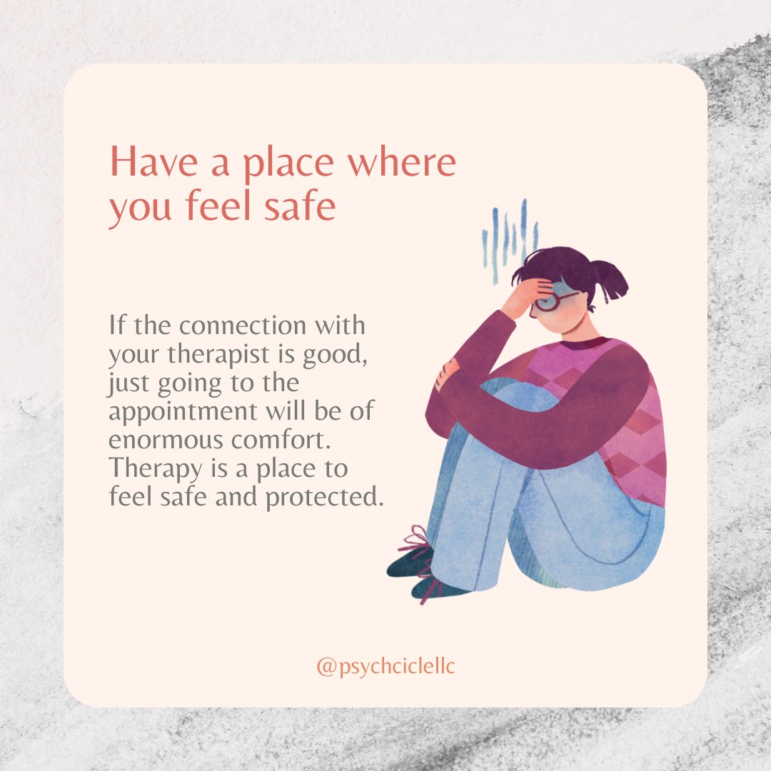 psychciclellc's tweet photo. Many of us grew up under the impression that internal stuff shouldn’t be discussed – it should be swept under the rug. We present to you the benefits of therapy…..

#psychcicle #teletherapy #individualpsychotherapy #blacktherapy https://t.co/nVFMfII0SD