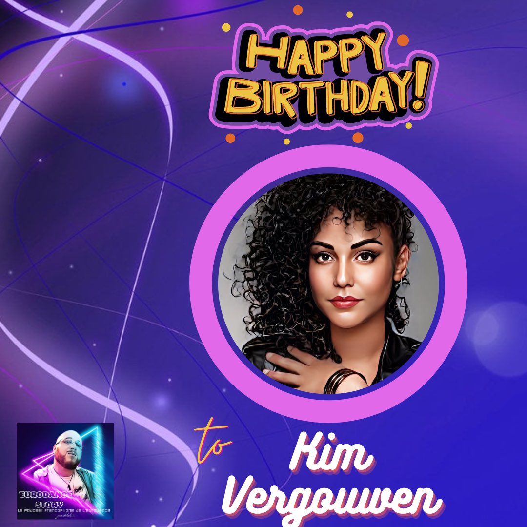 Eurodance_Story's tweet photo. Joyeux Anniversaire Kim Vergouwen bb!🥳🥳😘 Quel est votre titre préféré de sa discographie? #birthday #eurodance #kimvergouwen #doublenation #dancenation #seanandkim #2unlimited https://t.co/9KAmiDtMAg